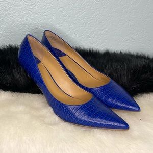 Nine West royal blue heels / size 9